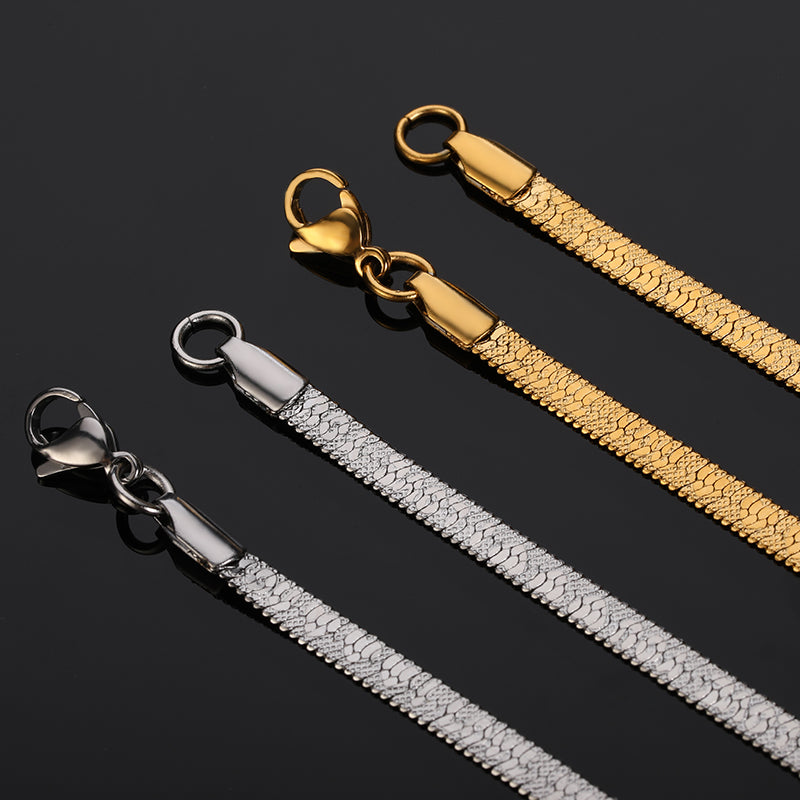 I Love You Herringbone Necklace