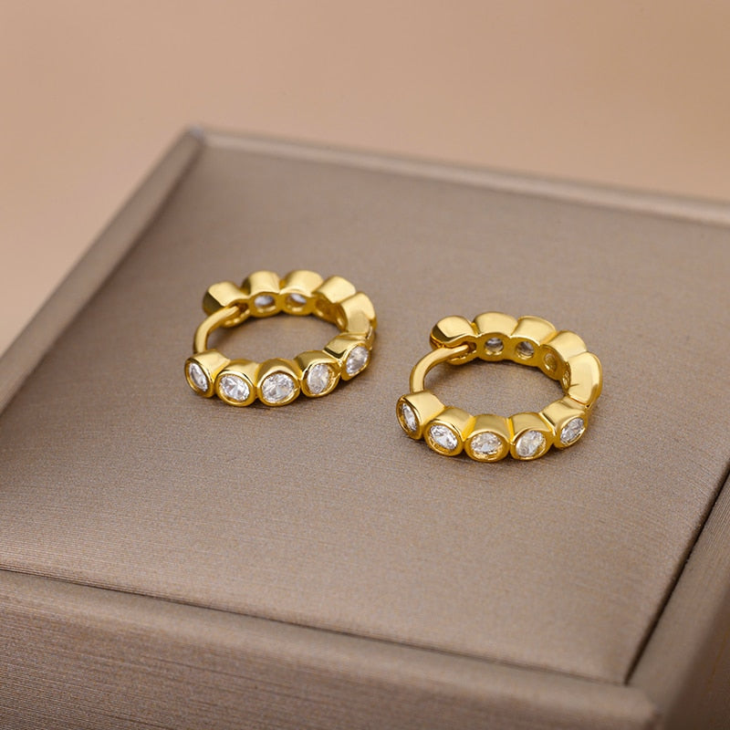 Keepsake Huggie Hoop Earrings
