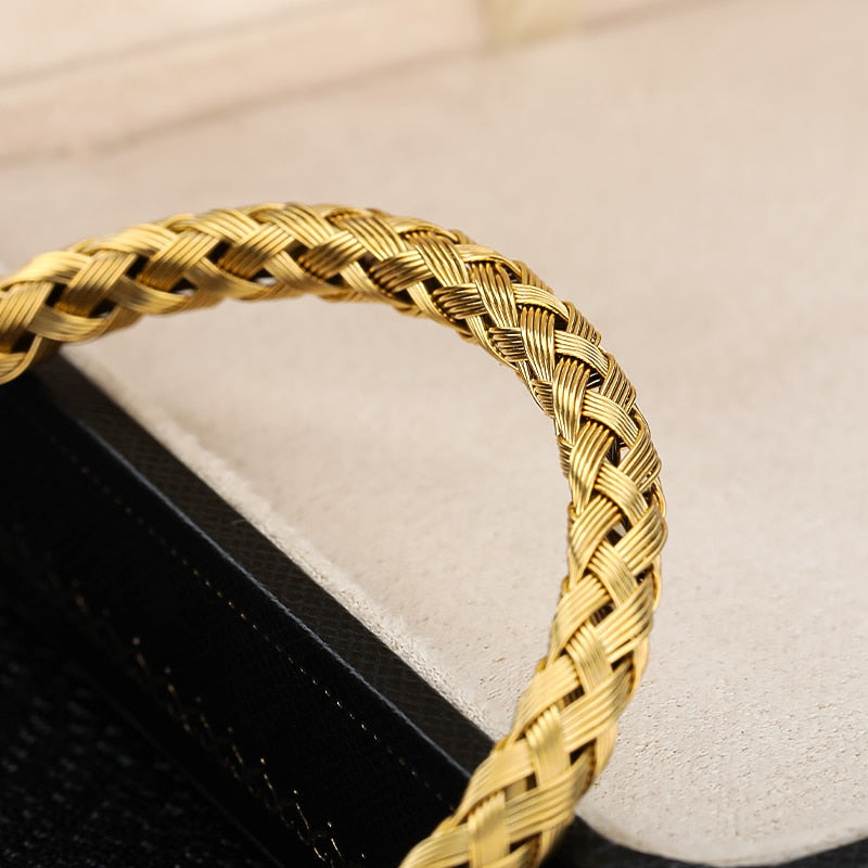 Braided Adjustable Bangle