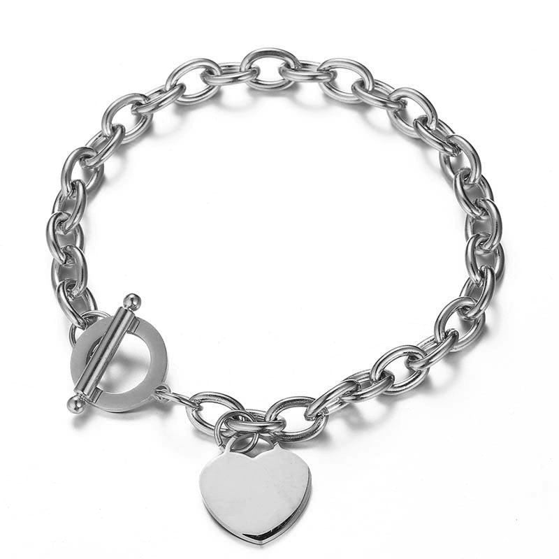 Heart Charm Bracelet