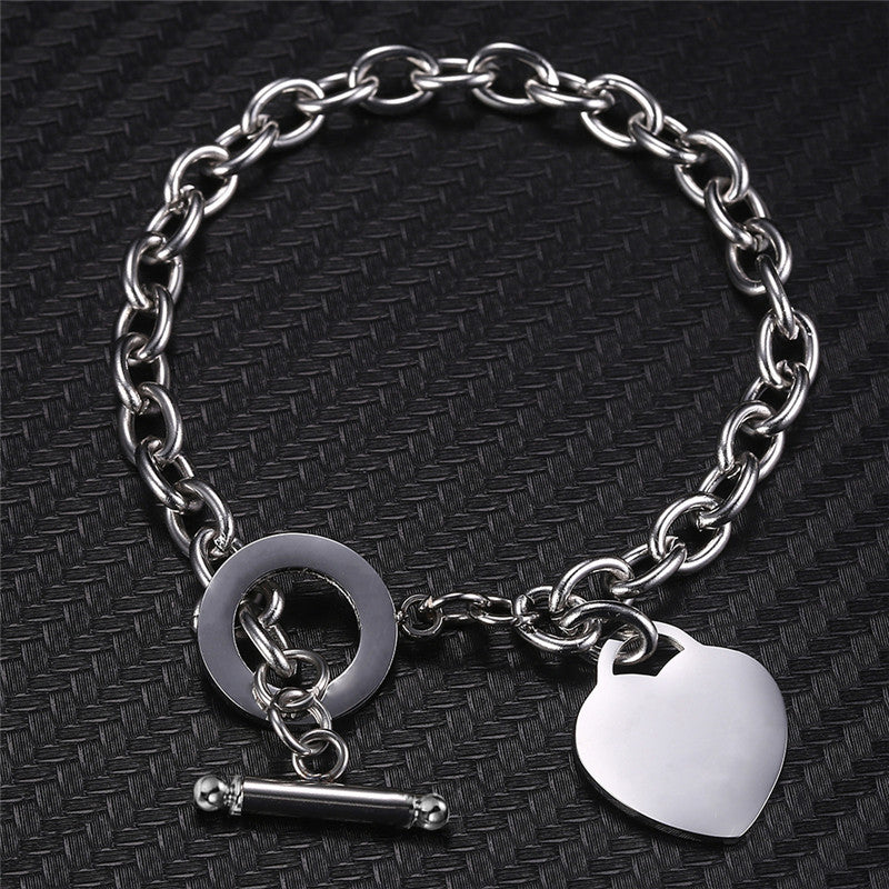 Heart Charm Bracelet