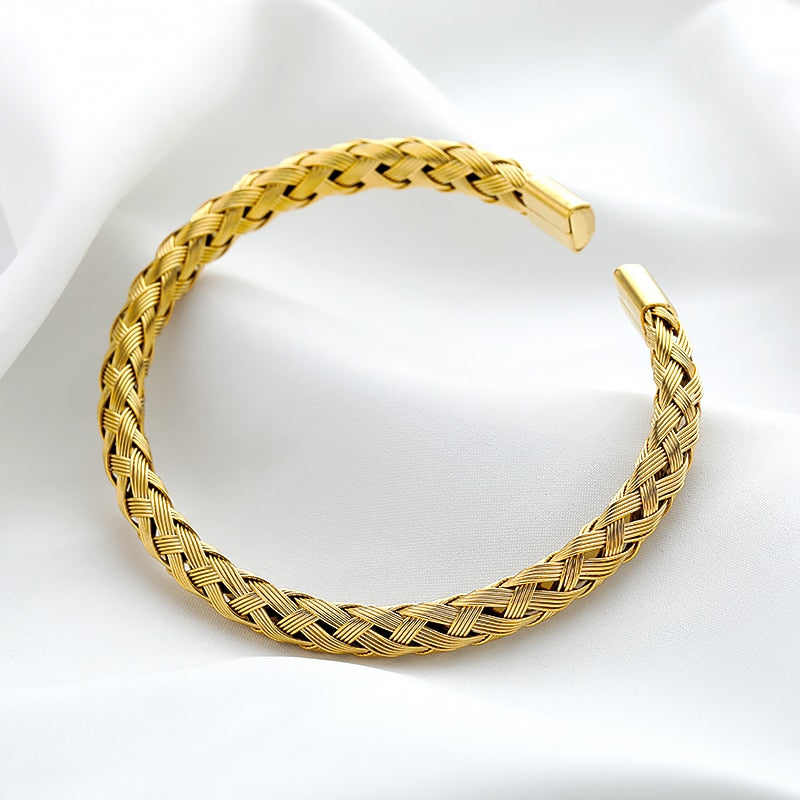 Braided Adjustable Bangle