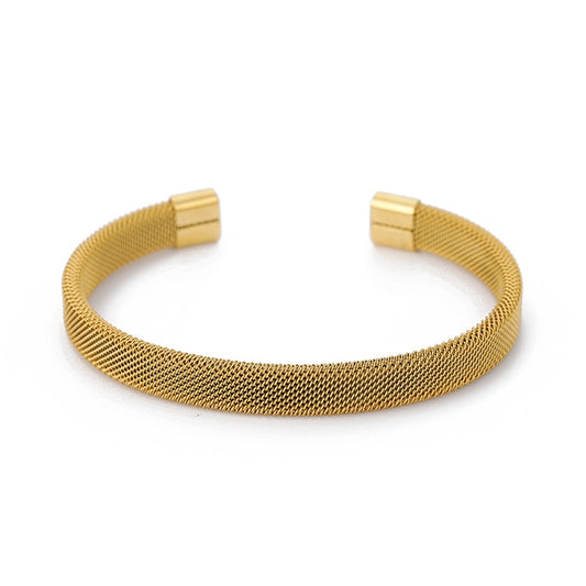 Adjustable Milanese Mesh Bracelet