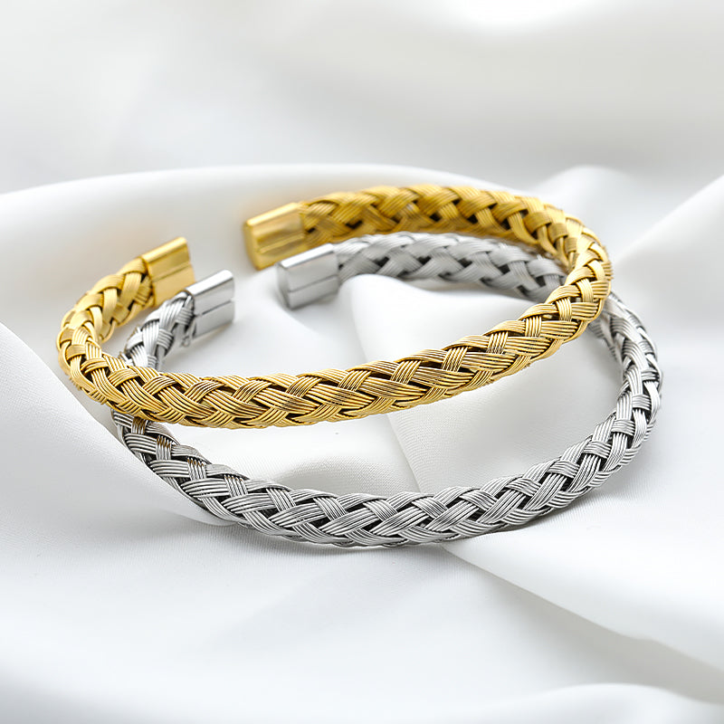 Braided Adjustable Bangle