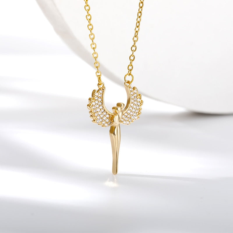 Angel Pendant Necklace