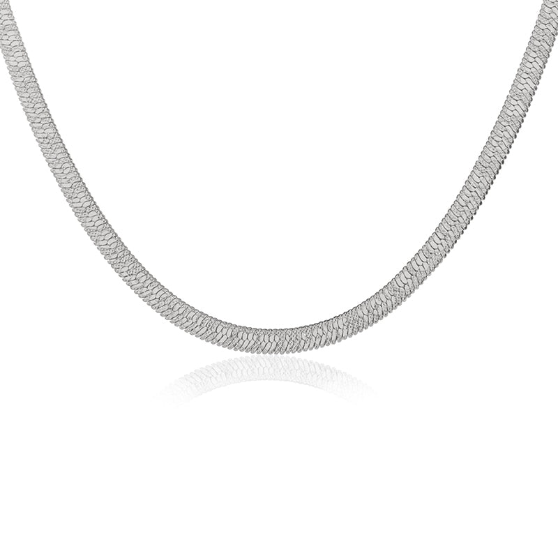 I Love You Herringbone Necklace